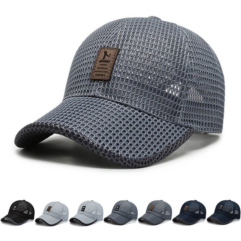 Running Gear Hat - フルメッシュ速乾性夏ランニングサンハット通気性ネットゴルフ野球帽男性女性抗紫外線テニスハイキングスポーツキャップバイザー