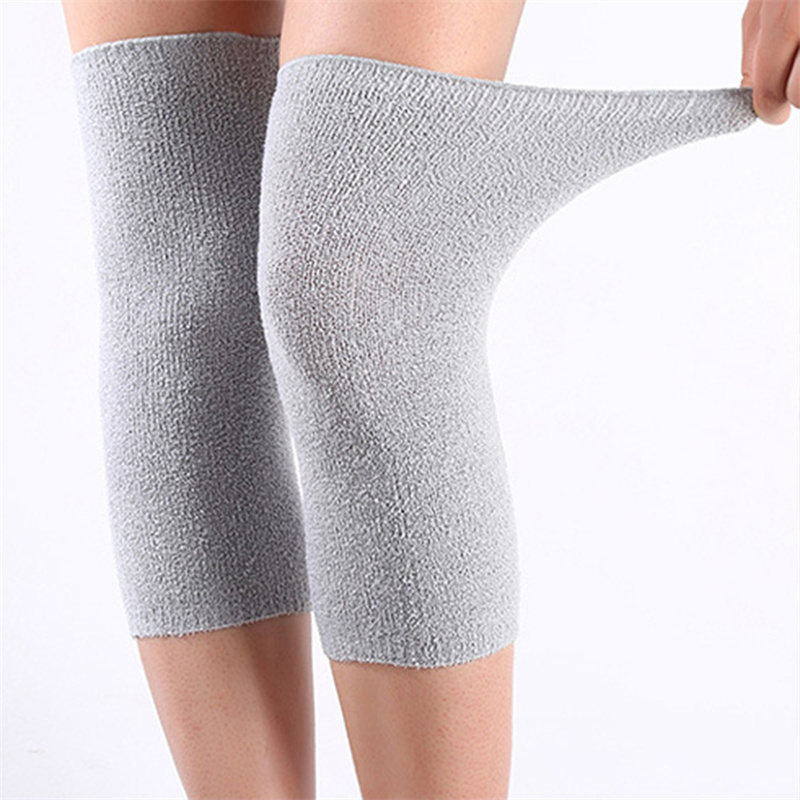 Running Gear Knee - 男性と女性のための竹炭膝パッド,保護服,暖かい,ランニング,膝保護,冬,1ペア