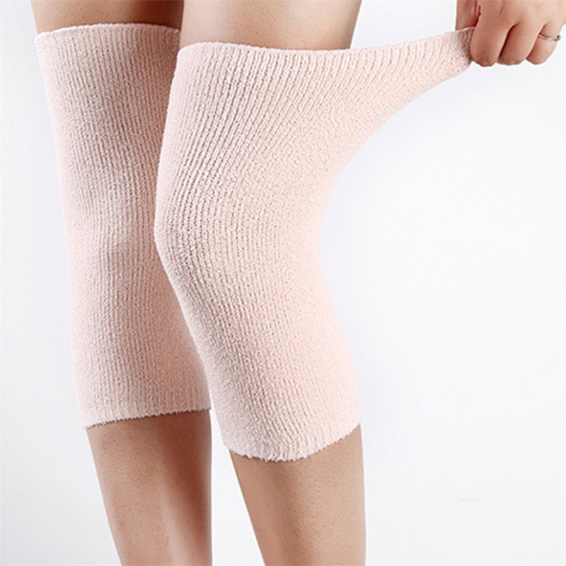 Running Gear Knee - 1組 冬用あったか膝パッド 竹炭入り 保護ギア 女性 男性用