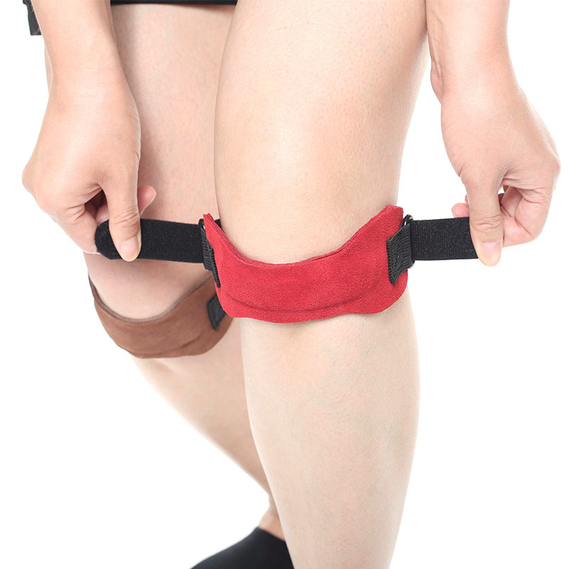 Running Gear Knee - 調節可能な膝パッド 膝痛緩和 膝蓋骨安定化ブレースサポート バスケットボール ランニング スポーツ用保護具