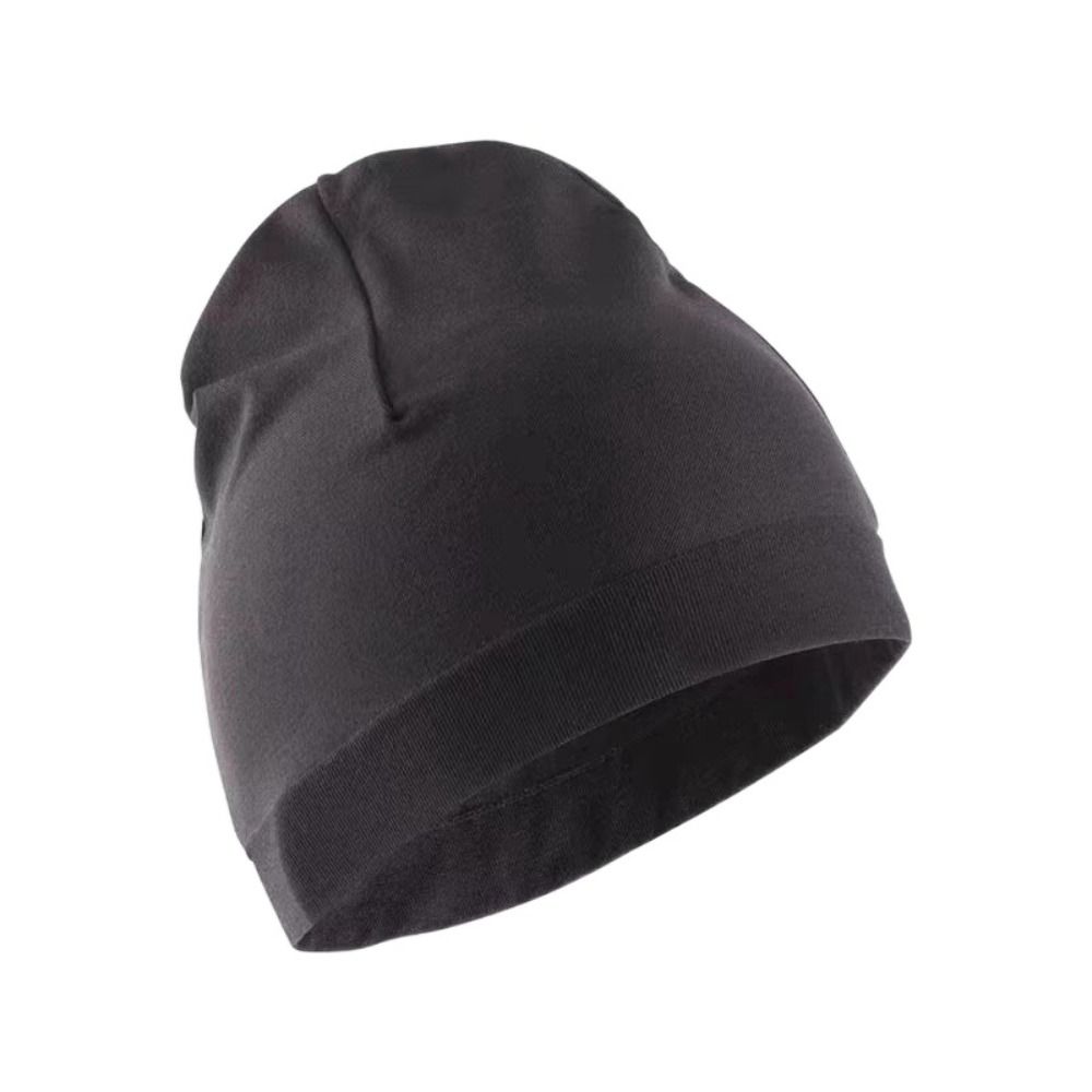 Running Gear Hat - スカルキャップ冬用ランニングハットウォーマーソリッドカラースポーツキャップランニング冬用速乾性吸汗性スポーツボンネットランニング