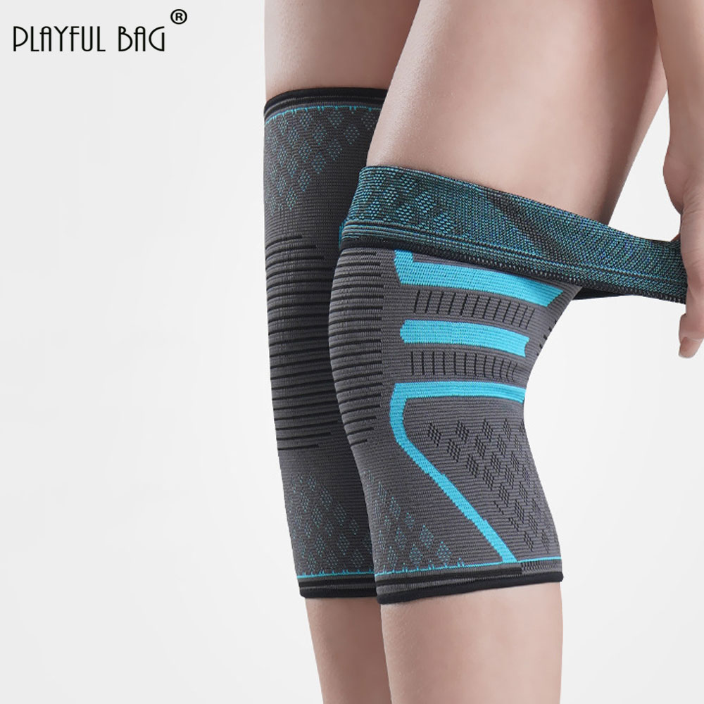 男性と女性のための弾性膝パッド,保護具,ランニング,サイクリ - Running Gear Knee のレビューと価格