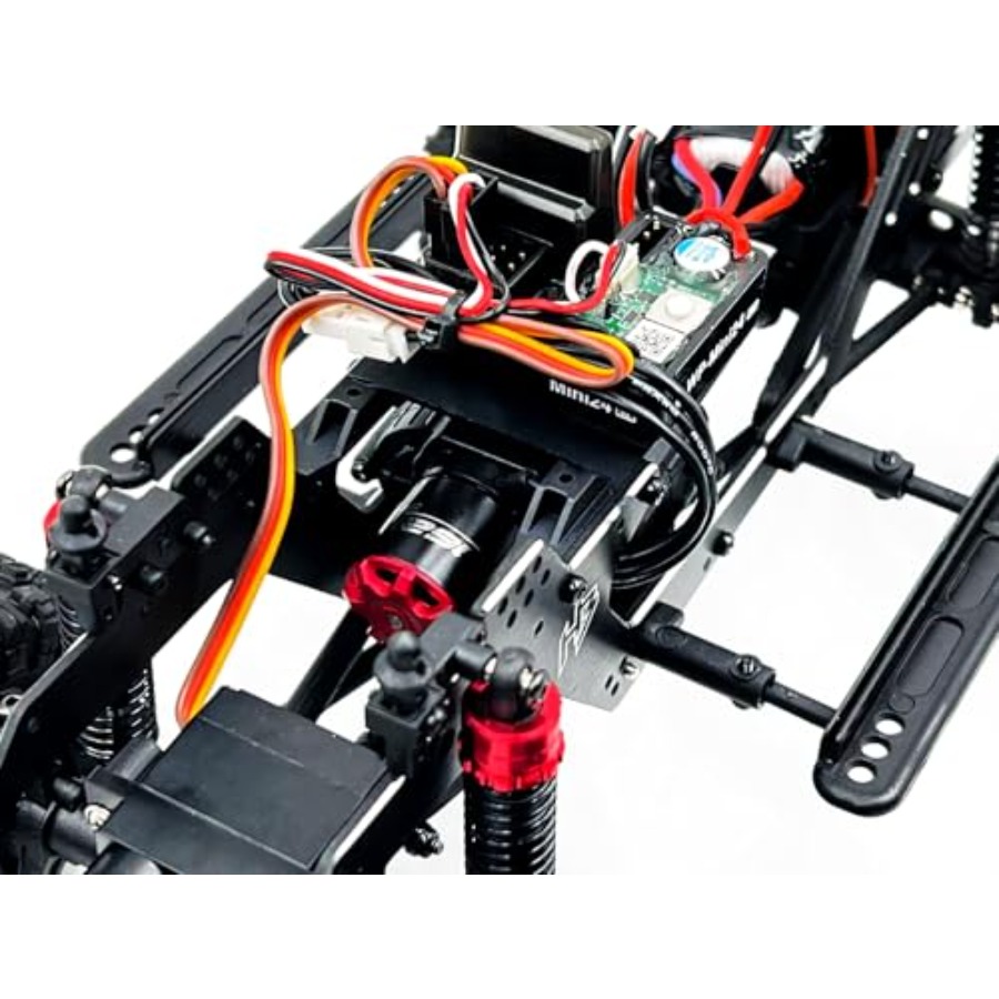 CR-18P V3 ブラシレス ラッシュモア レッド 1/1 - Running Gear Truck のレビューと価格