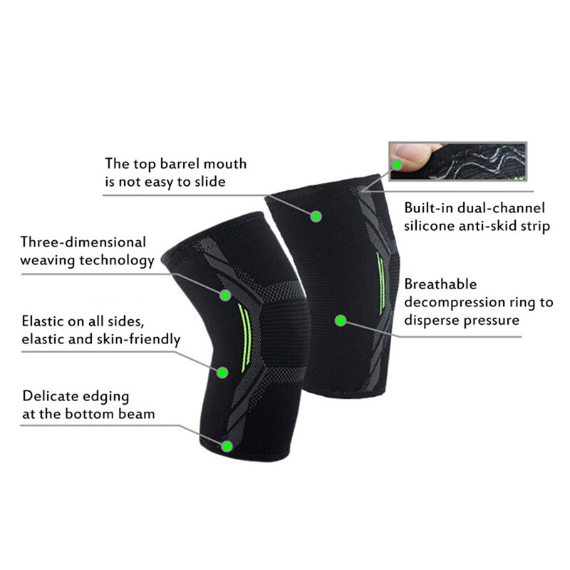 シングル膝パッド ニットナイロン スポーツライディング保護具 - Running Gear Knee のレビューと価格