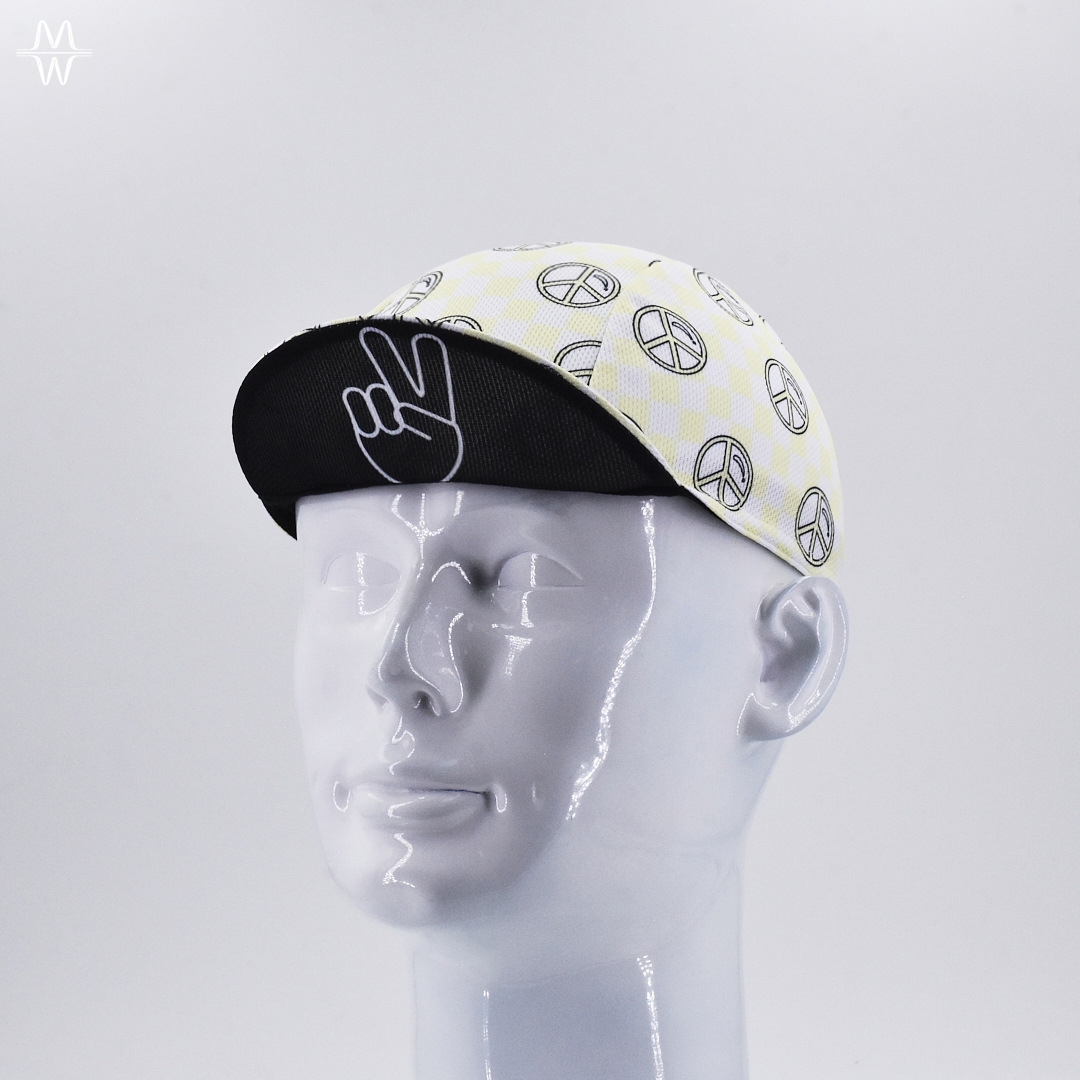 スマイルフェイスフルーツプリントサイクリングスカルキャップ速 - Running Gear Hat のレビューと価格