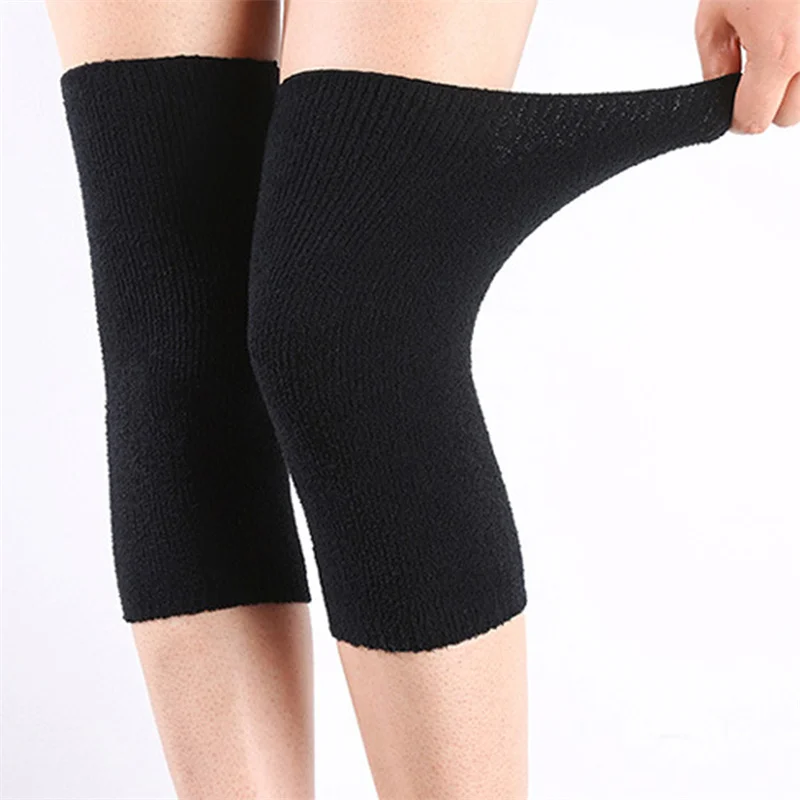 1組 冬用あったか膝パッド 竹炭入り 保護ギア 女性 男性用 - Running Gear Knee のレビューと価格