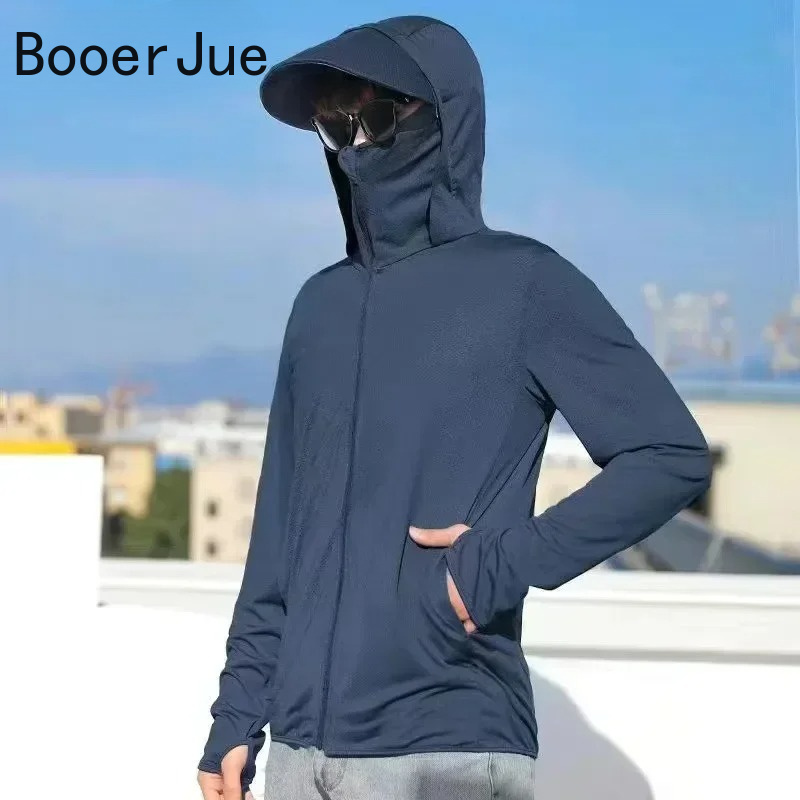 UPF50+ メンズ日焼け止め 薄いメッシュ 速乾性 通気性 - Running Gear For Men のレビューと価格