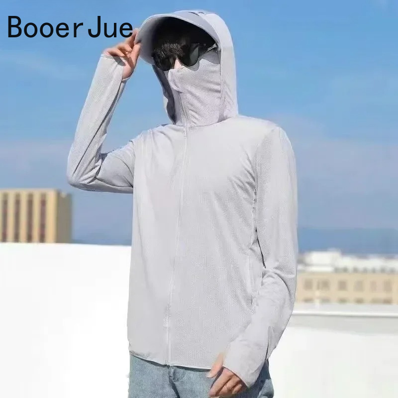 UPF50+ メンズ日焼け止め 薄いメッシュ 速乾性 通気性 - Running Gear For Men のレビューと価格
