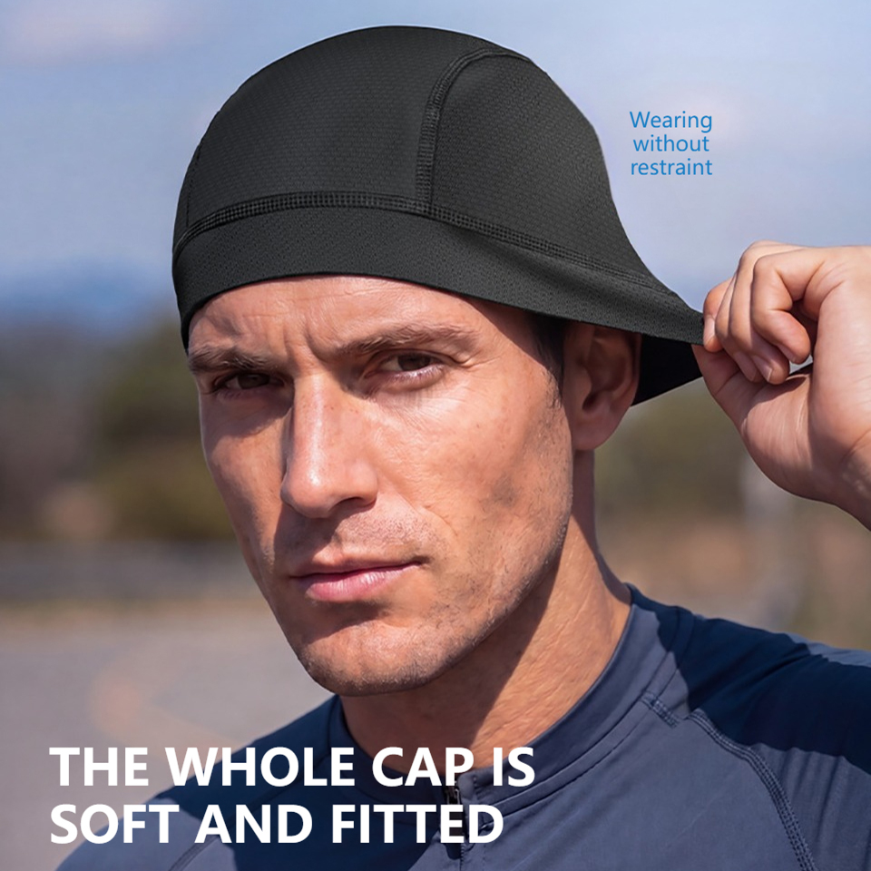 KoKossi 夏ビーニー帽子サイクリング汗吸収スカルキャッ - Running Gear Hat のレビューと価格
