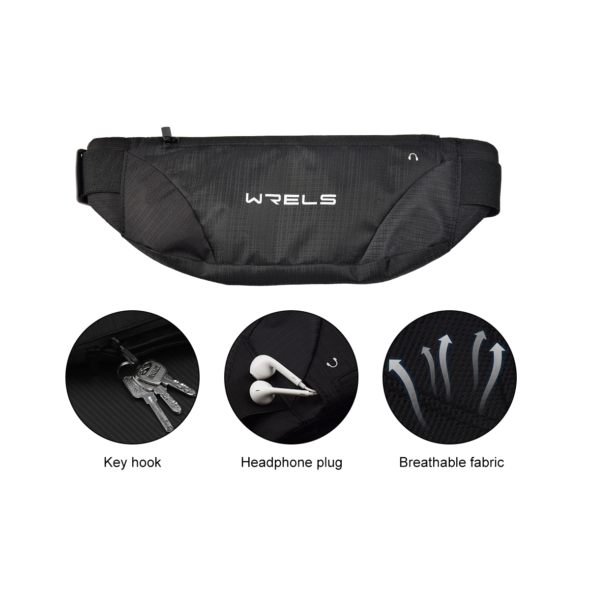 WRELS ウエストバッグランニングバッグアウトドアスポーツ - Running Gear Kit のレビューと価格