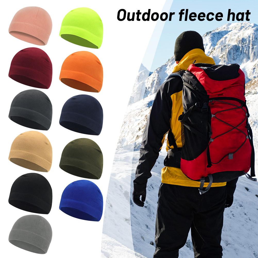 冬用ポーラーフリースキャップ 男女兼用 暖かい防風保温ビーニ - Running Gear Hat のレビューと価格