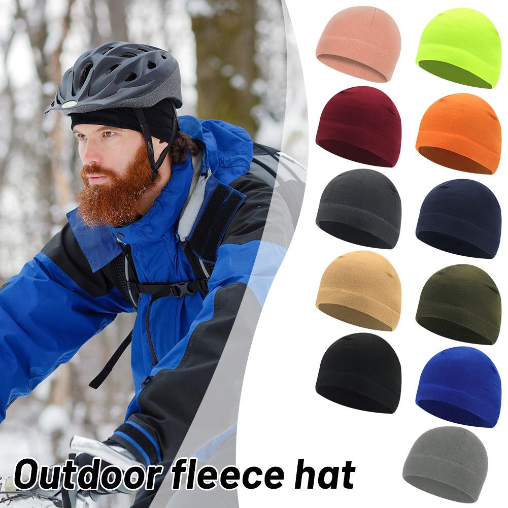 冬用ポーラーフリースキャップ 男女兼用 暖かい防風保温ビーニ - Running Gear Hat のレビューと価格