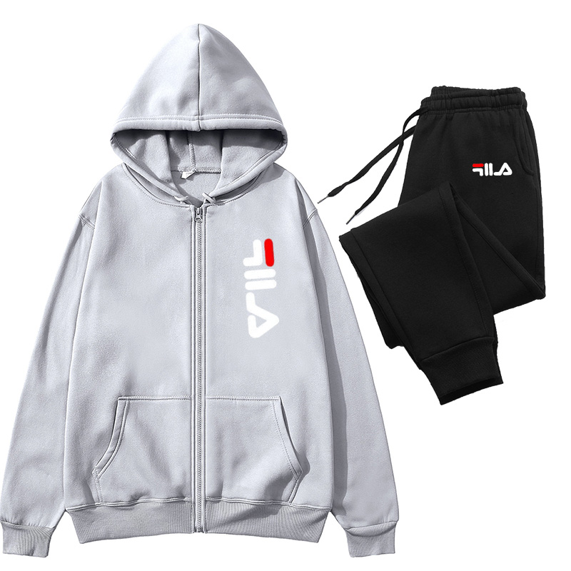 メンズ2ピーストラックスーツ、ジッパーカーディガンジャケット - Running Gear For Men のレビューと価格