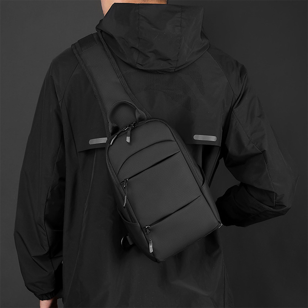 メンズカジュアル多機能チェストバッグ、ファッショナブルなシン - Running Gear Backpack のレビューと価格
