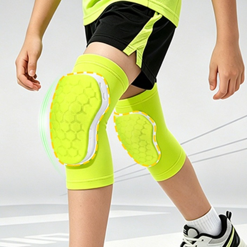 子供用衝突防止膝パッド スポーツ保護具 バスケットボール サ - Running Gear Knee のレビューと価格