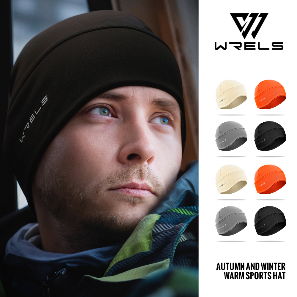 WRELS 冬用ランニングスカルキャップ 軽量ビーニー帽子  - Running Gear Hat のレビューと価格
