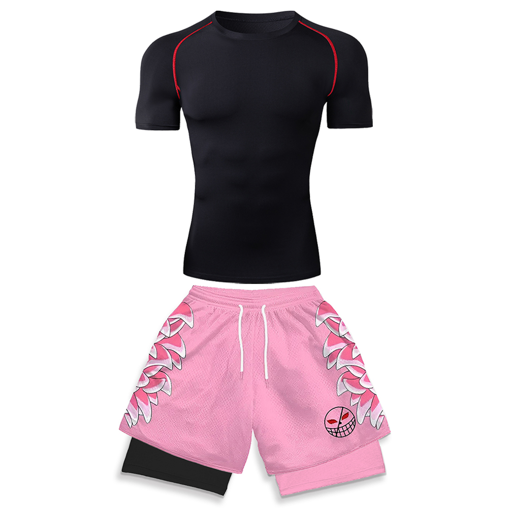 高弾性ワークアウトウェア男性用ホワイトコンプレッションTシャ - Running Gear For Men のレビューと価格