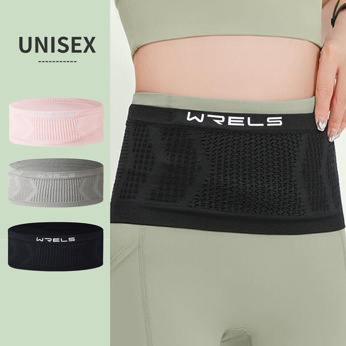 WRELS 目に見えないウエストバッグ軽量通気性弾性ランニン - Running Gear Kit のレビューと価格