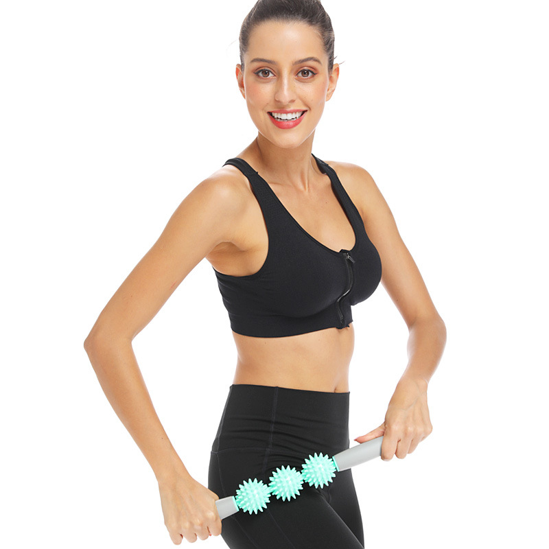 筋肉マッサージスティック,ローラーボール,ヨガ,フィットネス - Muscle Roller Stick のレビューと価格