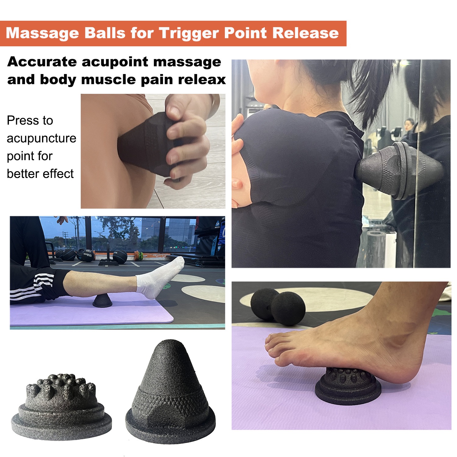 5-in-1筋膜ローラーセット 筋肉回復セット-振動フォーム - Muscle Roller Stick のレビューと価格